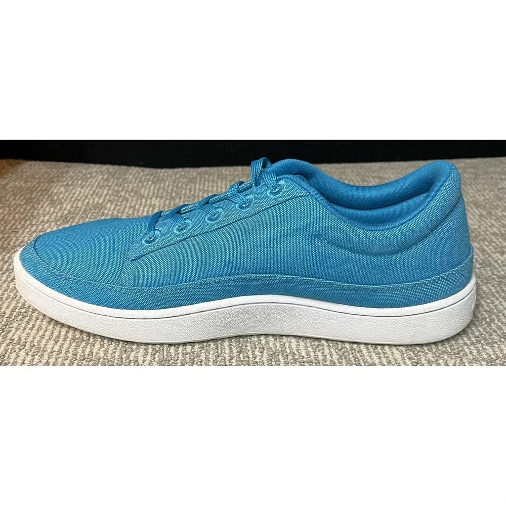 Allbirds Shoes‎ Mens Size 12 Blue Organic Cotton Low Top Lace Up Casual Sneakers